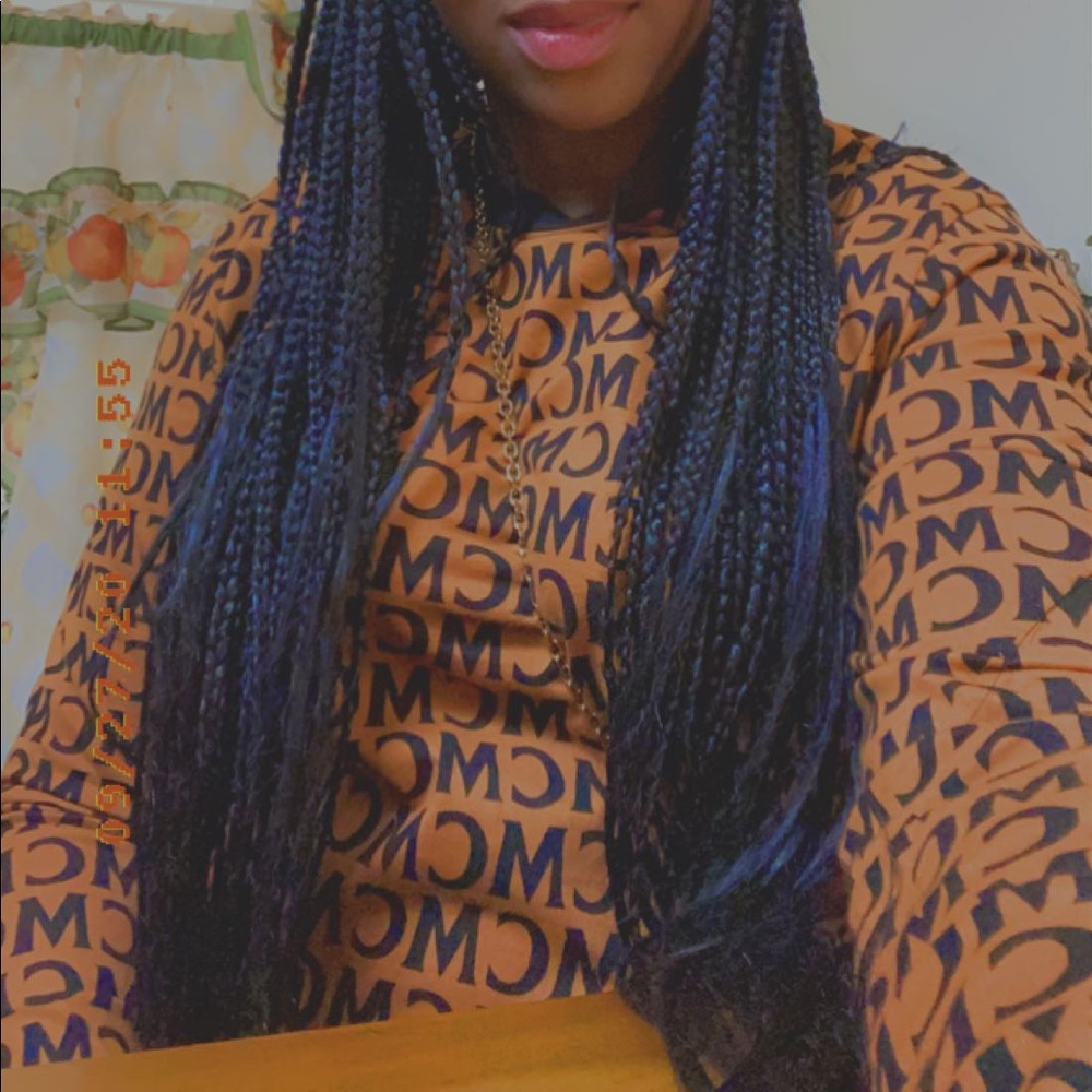 MCM long we’ve monogram shirt